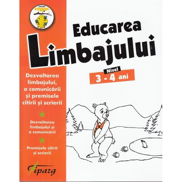 Educarea limbajului. Nivel 3-4 ani