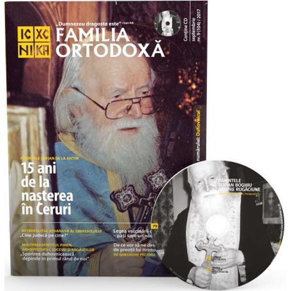 Familia ortodoxa Nr. 9 + CD Septembrie 2017
