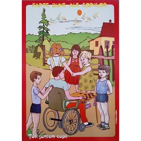 Set cu planse: Fapte bune ale copiilor - Nicolae Cristea