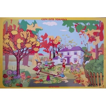 Set cu planse: Cum este toamna - Lavinia Lala Set cu planse: Cum este toamna - Lavinia Lala