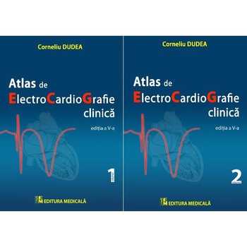 Atlas de electrocardiografie clinica vol.1+2 ed.5 - Corneliu Dudea Atlas de electrocardiografie clinica vol.1+2 ed.5 - Corneliu Dudea