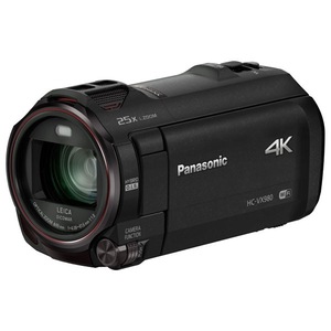 Camera video 4K PANASONIC HC-VX980, 20x, 3 inch, HDMI, Wi-Fi, negru