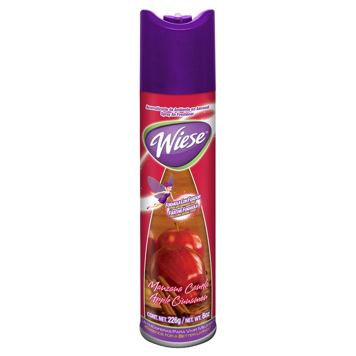 Odorizant de camera Wiese, Apple-Cinnamon,236 ml