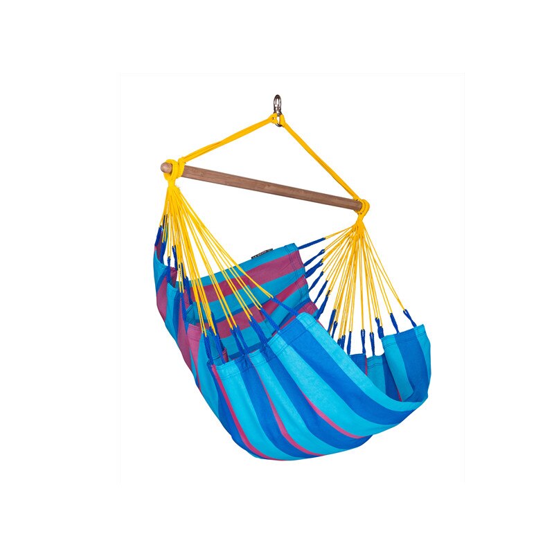 ​​​​​​Scaun agatat La Siesta Sonrisa C14, Polipropilena, Albastru/Violet