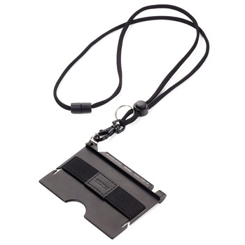 Suport carti de vizita cu lanyard Troika Fair Suport carti de vizita cu lanyard Troika Fair