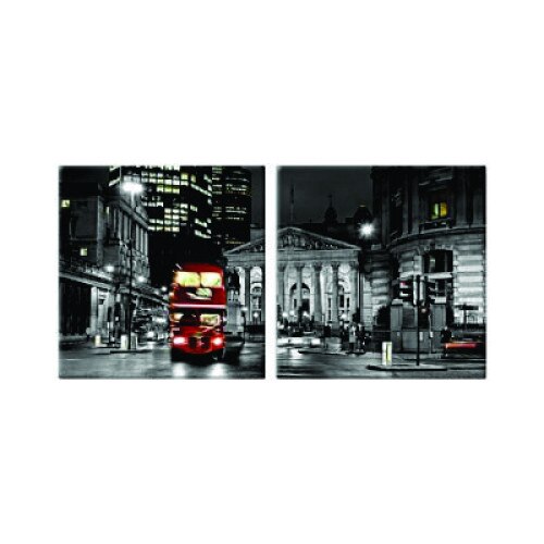 Tablou Seara in Anglia full color 50cm x 105 cm - 2 buc