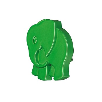 Buton elefant verde pentru mobilier copii Buton elefant verde pentru mobilier copii