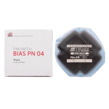 Petic pentru reparatie anvelopa diagonala, PN 04 Rema Tip Top, cutie 10 bucati Petic pentru reparatie anvelopa diagonala, PN 04 Rema Tip Top, cutie 10 bucati