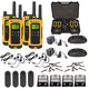Statie radio PMR portabila Motorola TLKR T80 Extreme Quad set, 4 buc, Orange