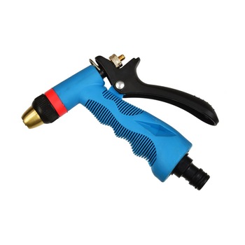 Pistol pentru stropit din metal cu reglare, Geko Profi, Blue Line, duza alama Pistol pentru stropit din metal cu reglare, Geko Profi, Blue Line, duza alama