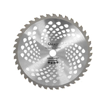 Disc pentru motocoasa 255x25,4mmx40T, GEKO G78181 Disc pentru motocoasa 255x25,4mmx40T, GEKO G78181