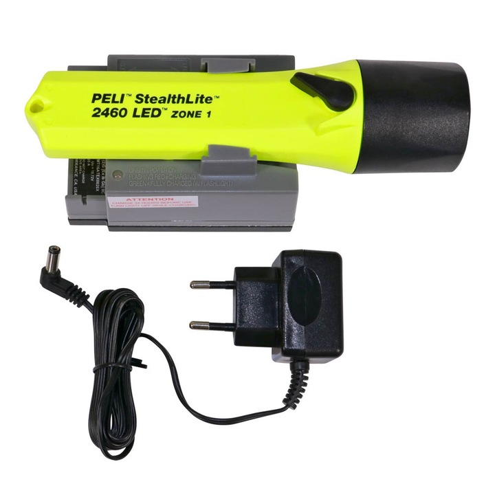 Потопяем фенер Peli StealthLite 2460Z1, акумулаторен, ATEX Z1