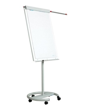 Flipchart magnetic SMIT Vario, 105 x 70 cm, cu brate laterale, cu rotile Flipchart magnetic SMIT Vario, 105 x 70 cm, cu brate laterale, cu rotile