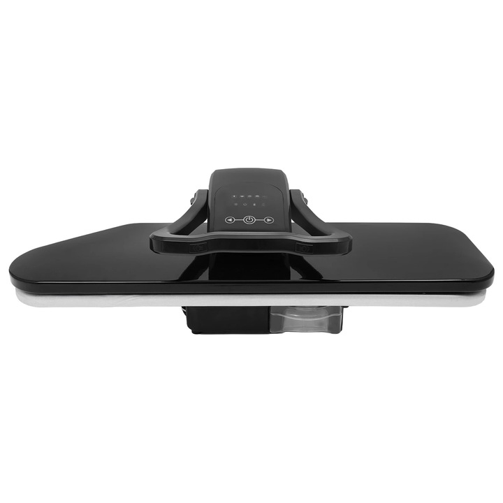 Presa cu abur 2200W pentru haine, steamer vertical electric, suprafata 91 cm, rezervor apa 1 l, 5 trepte temperatura, incalzire 3 min, ecran tactil, mufa UE 220-240V, negru