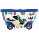Конструктор Clics Rollerbox, 377 части, Многоцветен