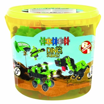 Set de blocuri de constructie, Clics Cb189, Dinozauri, 151 de piese Set de blocuri de constructie, Clics Cb189, Dinozauri, 151 de piese