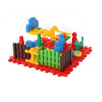 Set de constructiei Mario-Inex, Mini ferma, 31 de piese Set de constructiei Mario-Inex, Mini ferma, 31 de piese