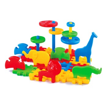 Set de blocuri de constructie cu figurine, Mario-Inex, 30 de piese Set de blocuri de constructie cu figurine, Mario-Inex, 30 de piese