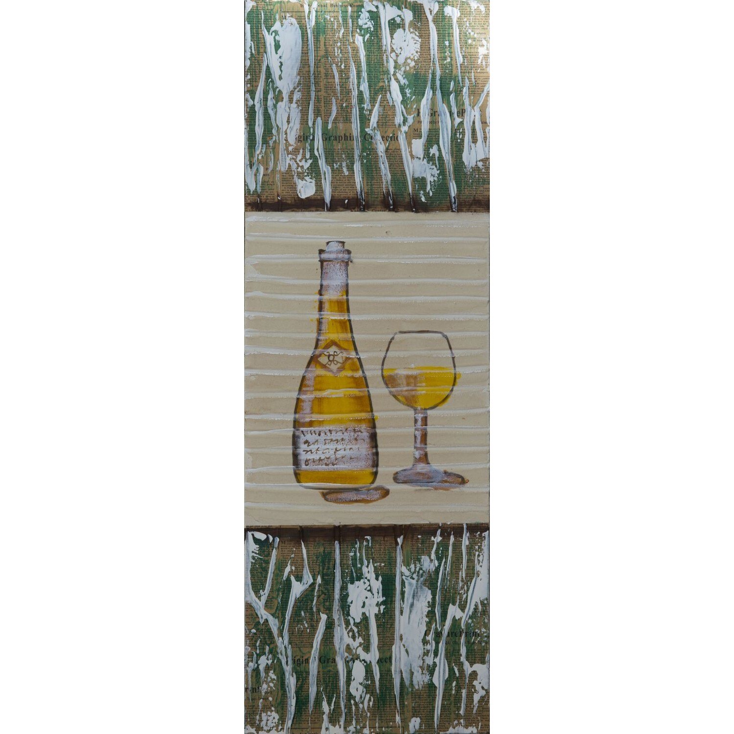 Tablou Chardonnay 90x30 cm