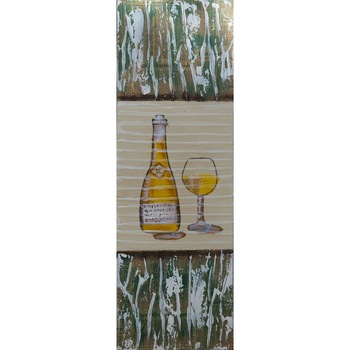 Tablou Chardonnay 90x30 cm Tablou Chardonnay 90x30 cm