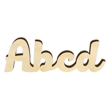 Decor nume sau cuvant compus din 4 litere 15 cm inaltime Abcd Decor nume sau cuvant compus din 4 litere 15 cm inaltime Abcd