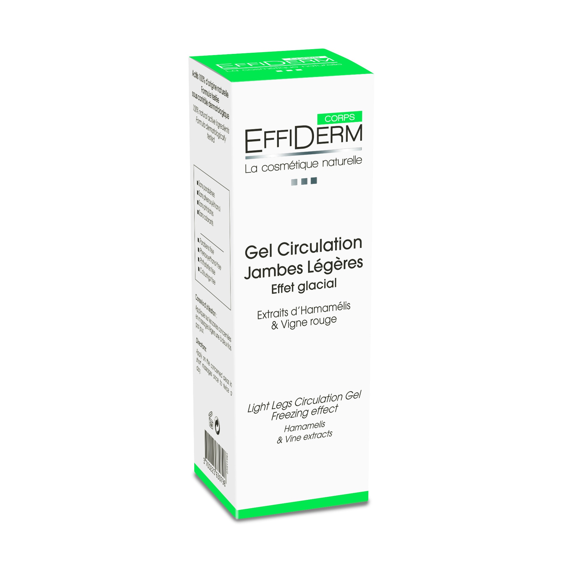 Gel pentru picioare grele, cu efect glacial, Effiderm, 125 ml descongestionant