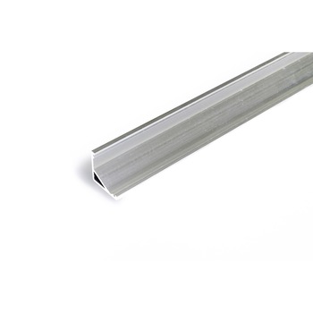 Profil aluminiu pentru banda LED, CABI, 2m, aluminiu brut Profil aluminiu pentru banda LED, CABI, 2m, aluminiu brut