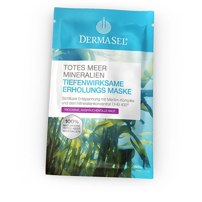 Masca revitalizanta, cu alge, vitamina E, minerale, Dermasel, 12 ml