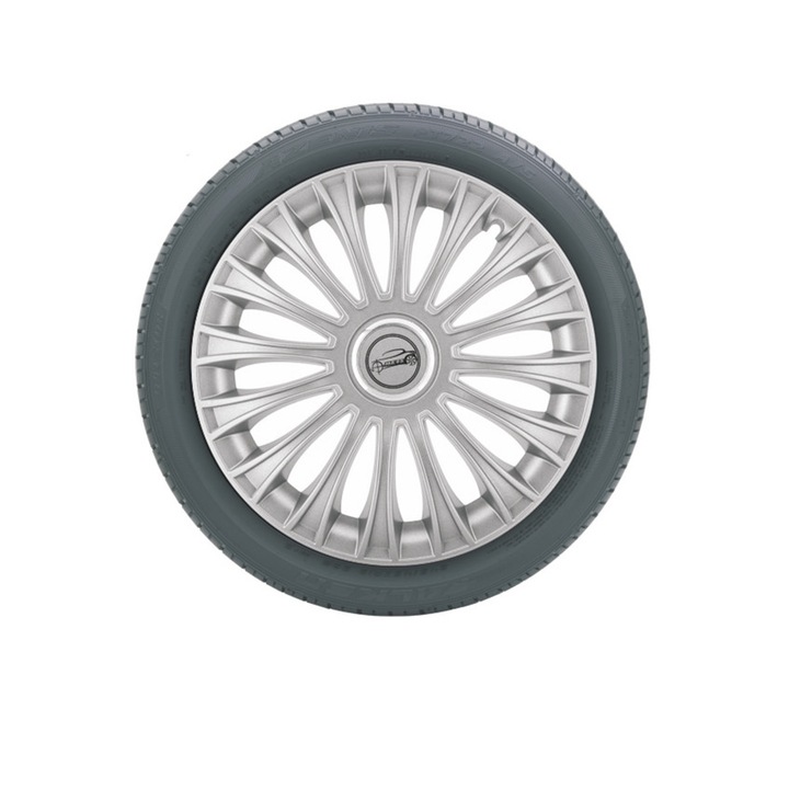 Комплект 4 таса Ring Dino, с хромиран пръстен, 13', елегантен модел