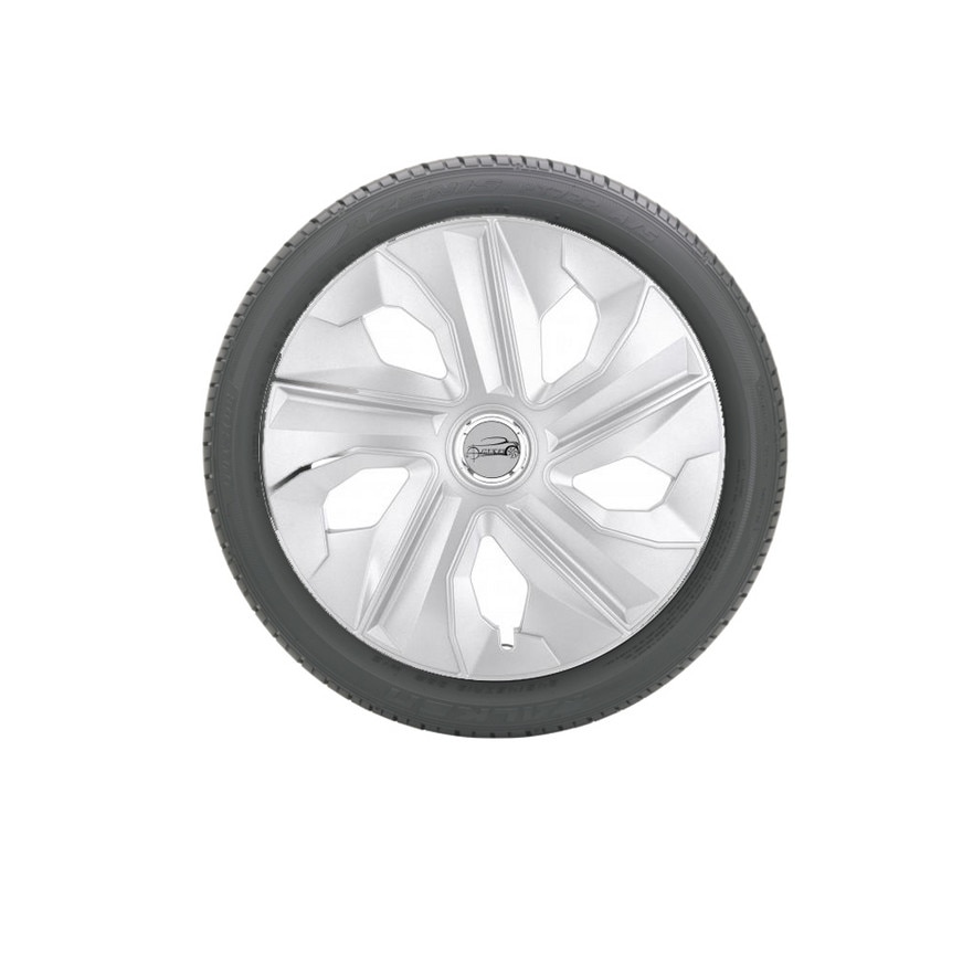 Set 4 Capace roti IDL - 14 inch - Capace roti Ring Luna cu inel cromat , material rezistent la viteze mari