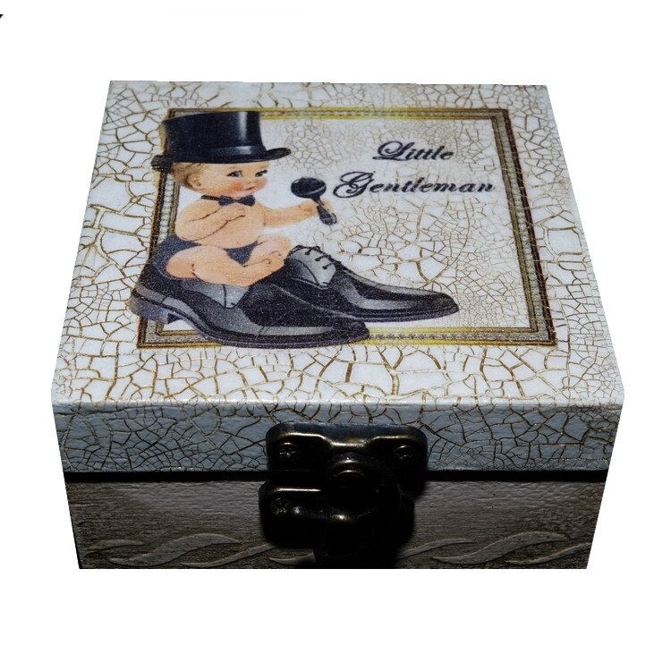 Cutiuta pentru prima suvita si dintisorii de lapte ai bebelusului Micul Gentleman, Little angel