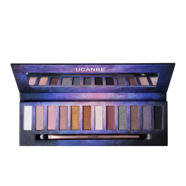 Paleta Farduri Ucanbe 12 Culori Double Exposure - 5 , 36g