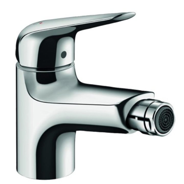 Смесител за биде Hansgrohe Novus 70, Вентил pop-up, Хром