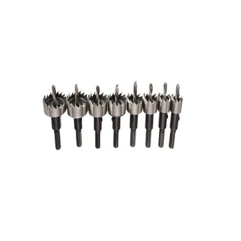 Set freze metal HSS 16-40 mm , 8 piese Set freze metal HSS 16-40 mm , 8 piese
