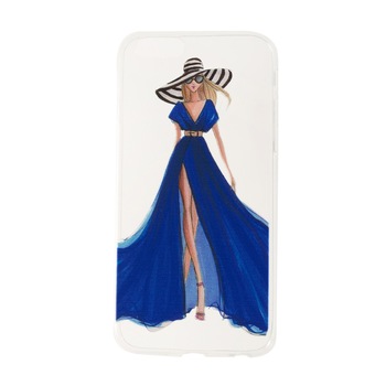 Husa Blue Dress Girl Iphone 6/6S Husa Blue Dress Girl Iphone 6/6S