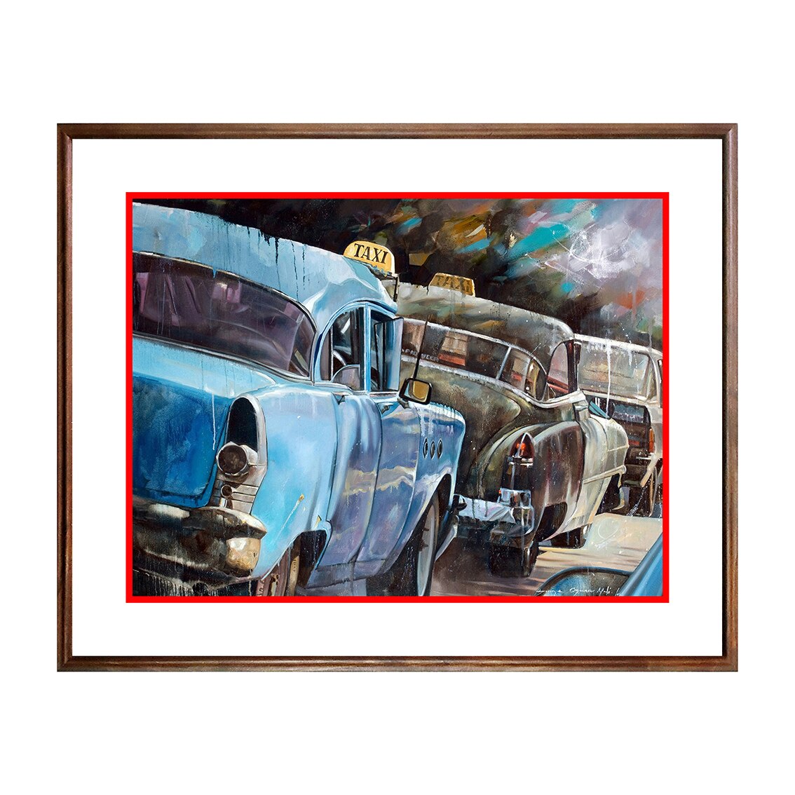 Tablou Poster, Arta Contemporana - ATC-044, 40 x 50 cm