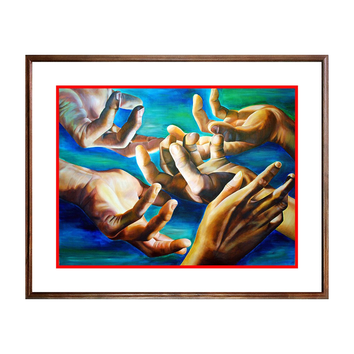 Tablou Poster, Arta Contemporana - ATC-074, 40 x 50 cm