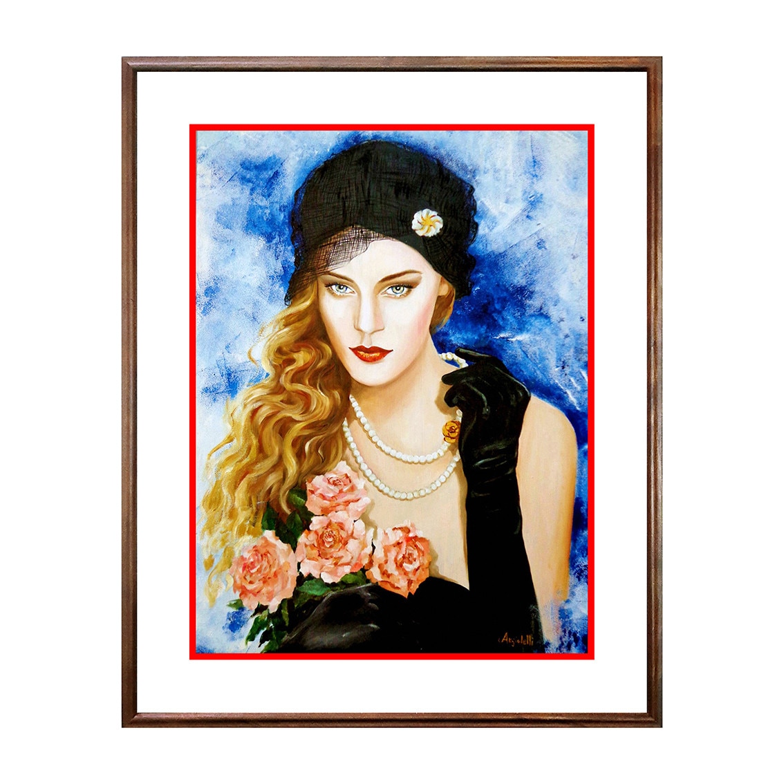 Tablou Poster, Arta Contemporana - ATC-018, 40 x 50 cm