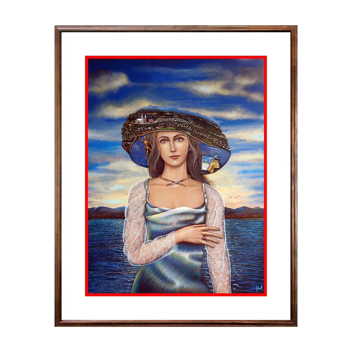 Tablou Poster, Arta Contemporana - ATC-048, 40 x 50 cm