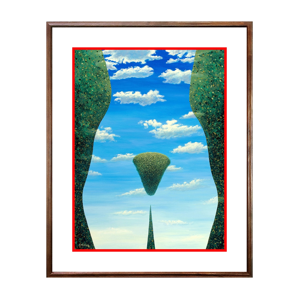 Tablou Poster, Arta Contemporana - ATC-096, 40 x 50 cm