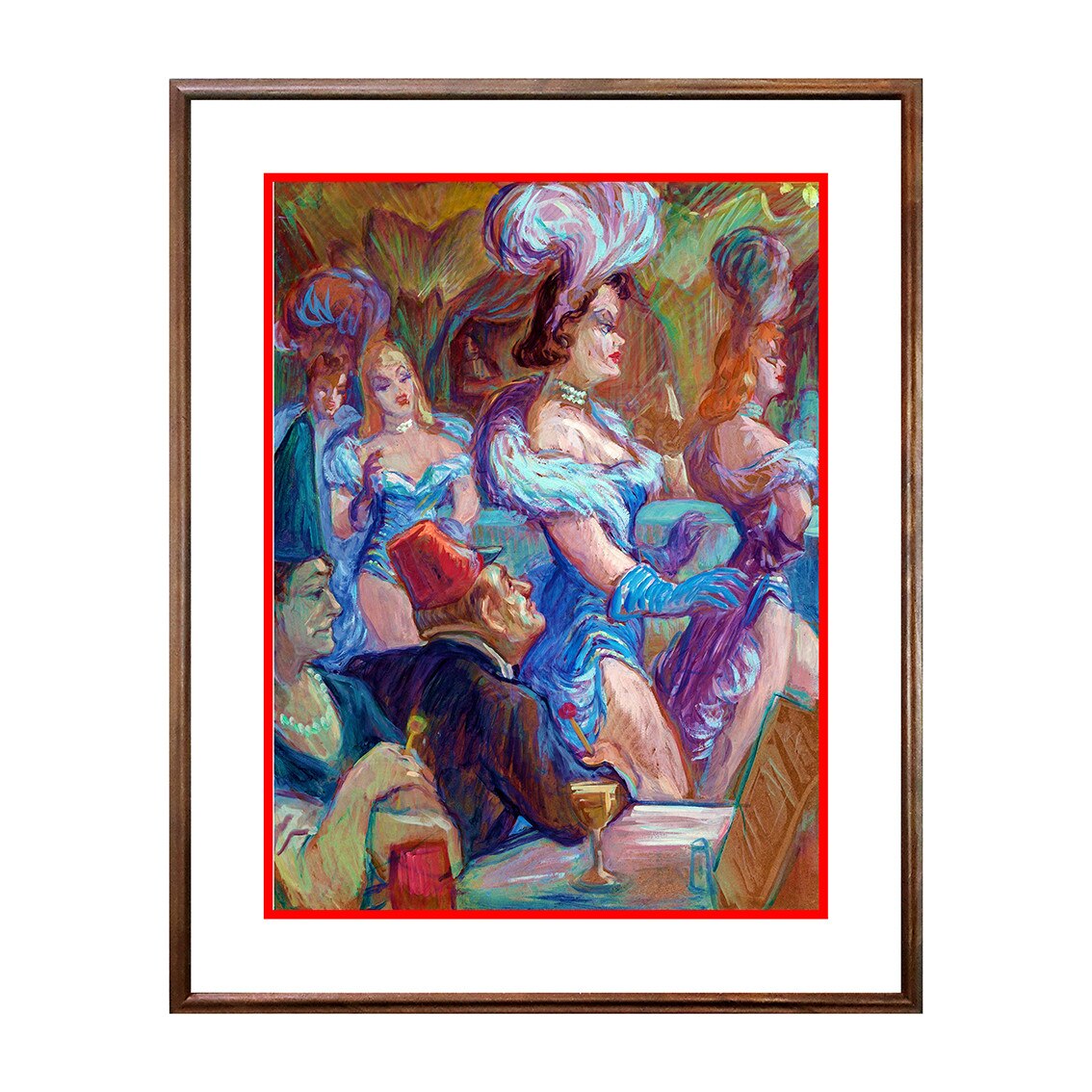 Tablou Poster, Arta Contemporana - ATC-053, 40 x 50 cm