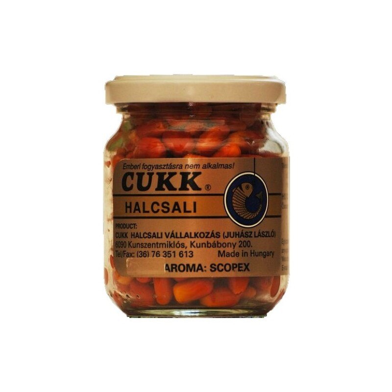 Porumb Natural Dipuit Cukk, Borcan 220Ml Scopex