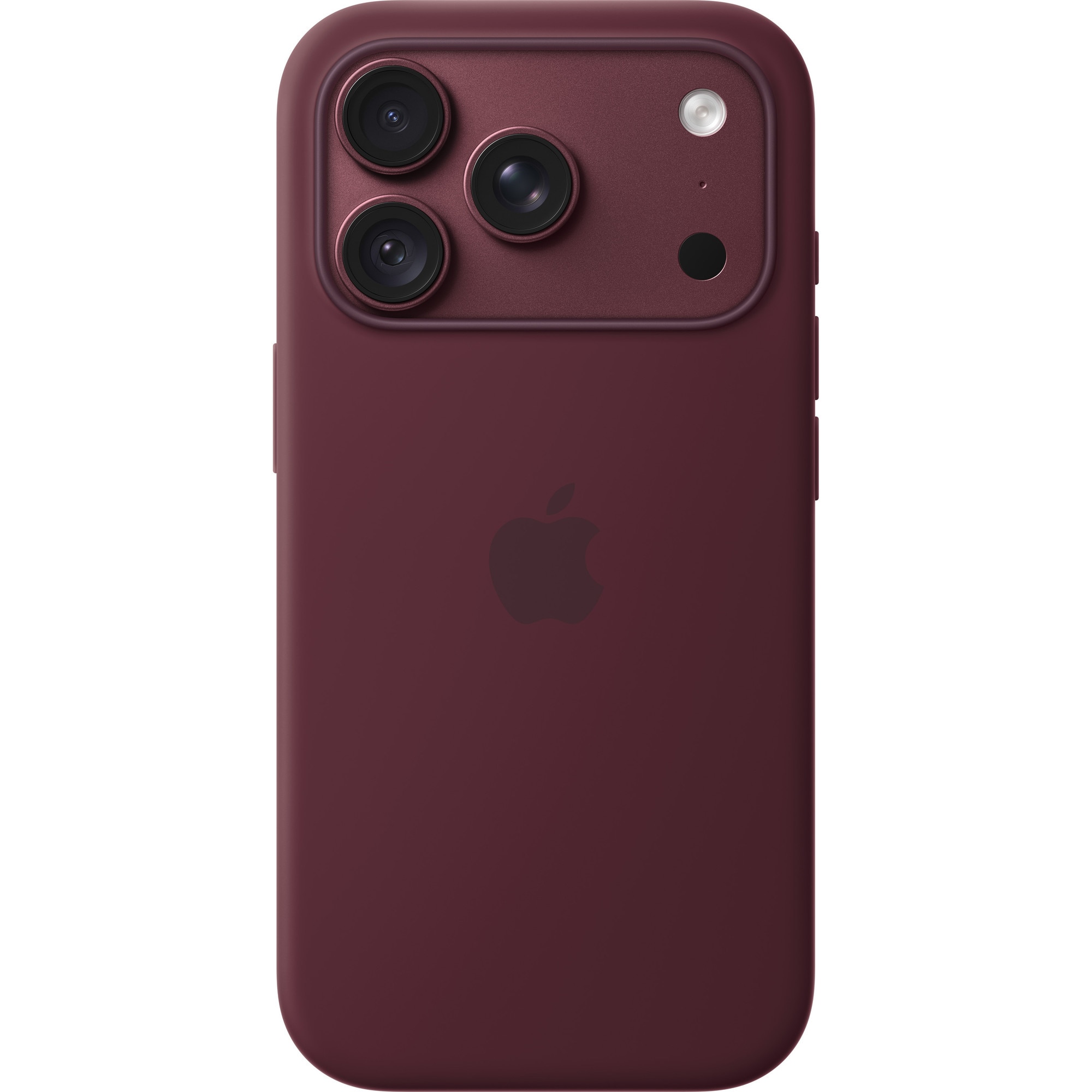 Husa de protectie Apple Silicone Case with MagSafe pentru iPhone 18 Pro, Burgundy