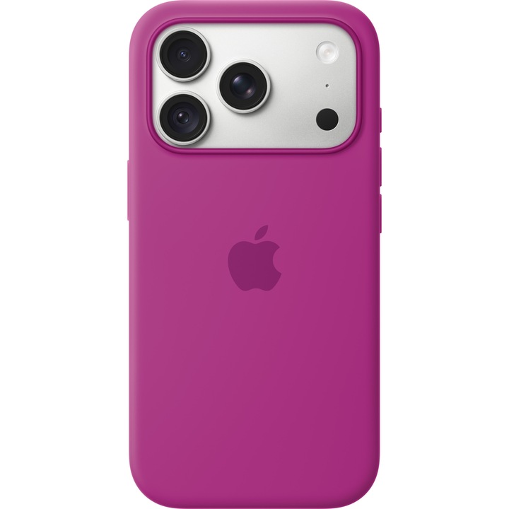 Husa de protectie Apple Silicone Case with MagSafe pentru iPhone 18 Pro, Magenta