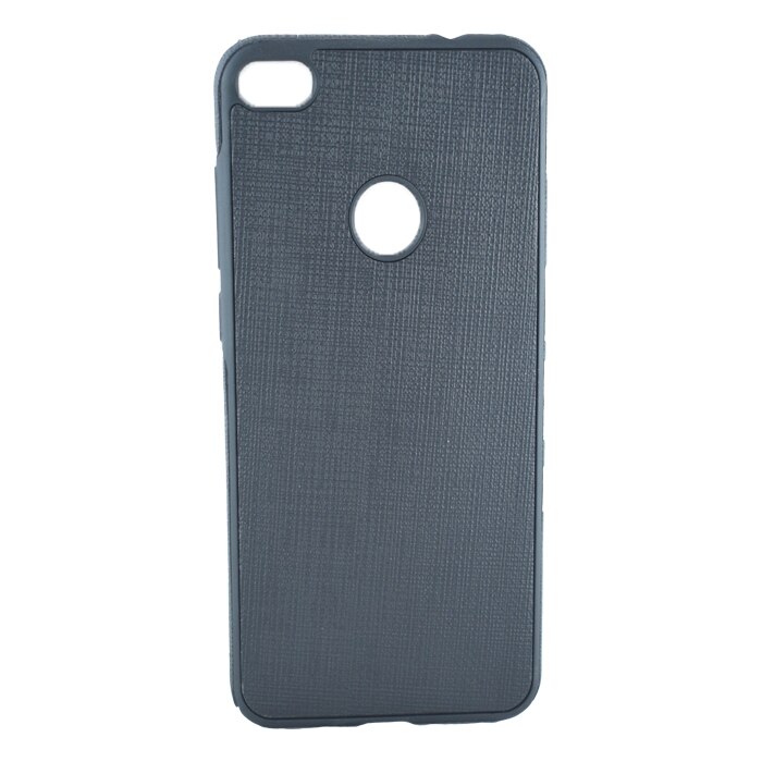 Husa Cloth negru TPU Huawei P8 Lite 2017 / P9 Lite 2017