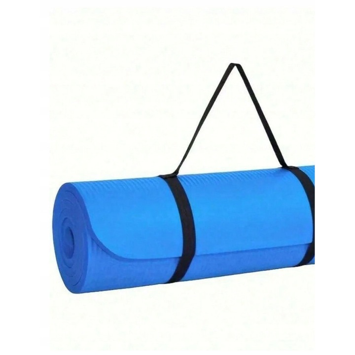 Синя постелка за упражнения Shein 183x61 см