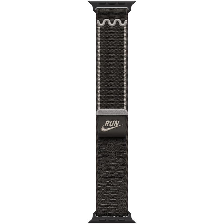 Каишка за Apple Watch 46mm, After Dark Black Nike Sport Loop