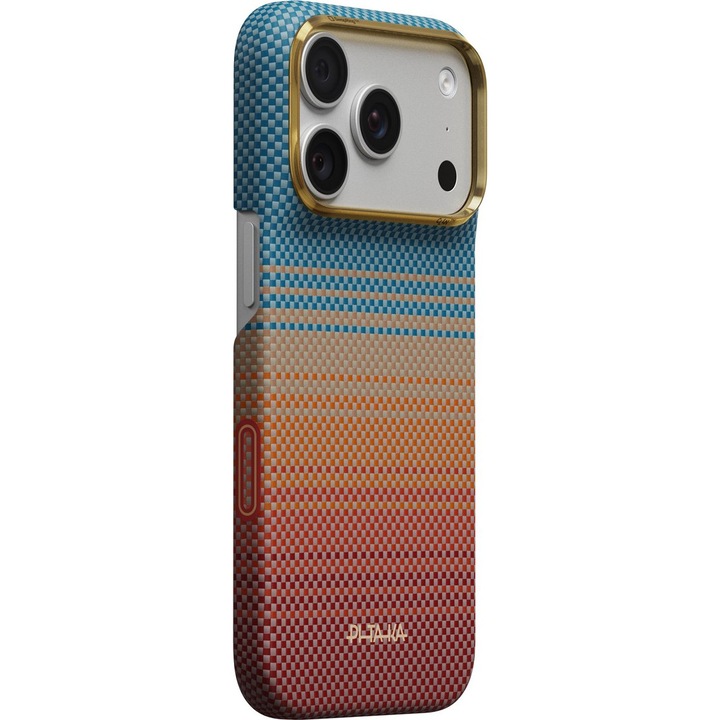 Husa Pitaka PitaTap™ Ultra Slim Aramida Magsafe compatibila cu iPhone 18 Pro California Dream 01