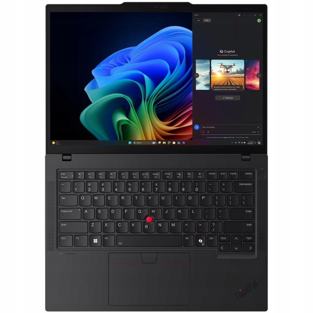 Pachet promo: Laptop Lenovo ThinkPad T14 G5, Intel Core Ultra 5 135U, 16GB 2TB SSD, 14" WUXGA 1920x1200 IPS, Intel Graphics, Windows 11 Pro + ET103 notebook case 43.2 cm (17") Messenger case Black