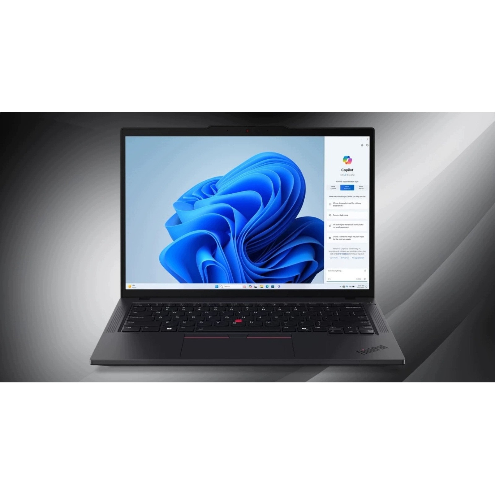 Pachet promo: Laptop Lenovo ThinkPad T14 G5, Intel Core Ultra 5 135U, 16GB 2TB SSD, 14" WUXGA 1920x1200 IPS, Intel Graphics, Windows 11 Pro + ET103 notebook case 43.2 cm (17") Messenger case Black